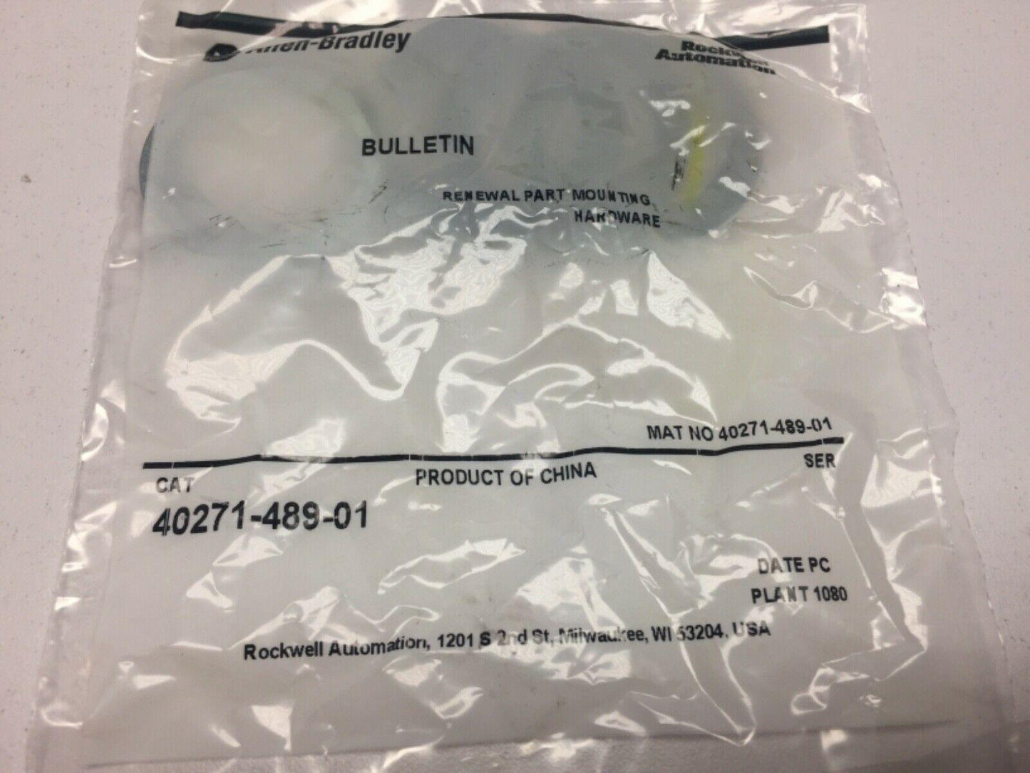 Allen Bradley 800TK2BBXX/T 30mm Black Flush Push Button Series T