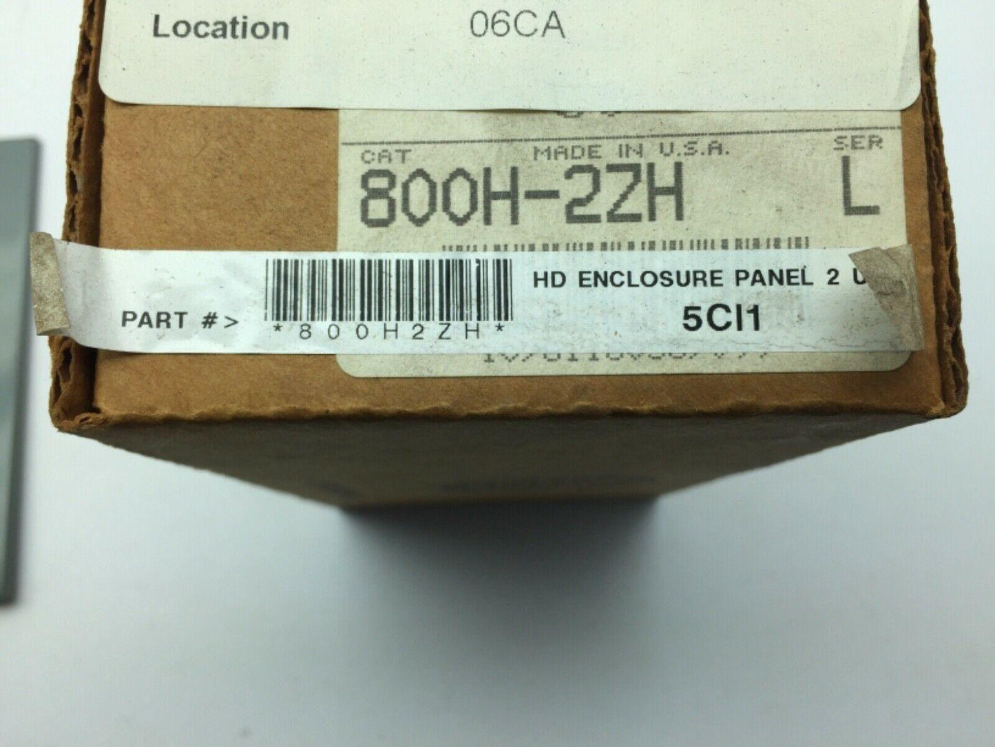 Allen Bradley 800H-2Zh/L Push Button Enclosure Cover Mounting Bracket Series L