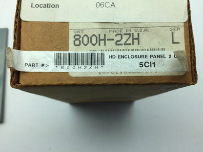 Allen Bradley 800H-2Zh/L Push Button Enclosure Cover Mounting Bracket Series L