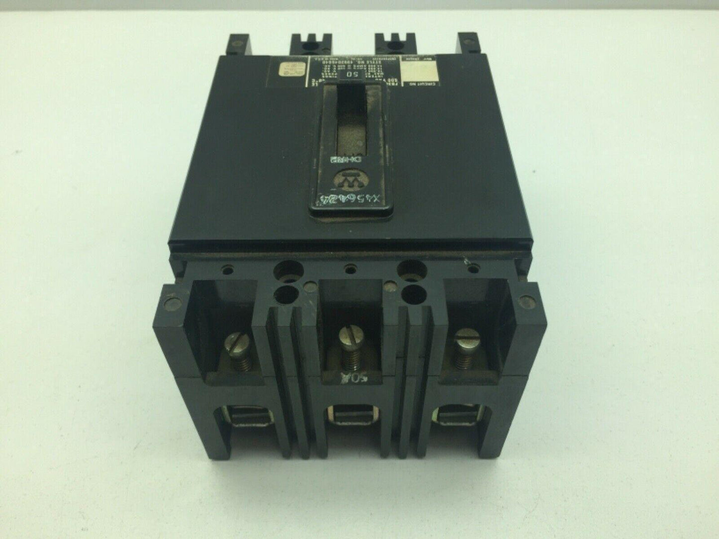 Westinghouse FB3050L Circuit Breaker 50A 3 Pole 600VAC