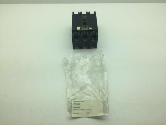 Westinghouse FB3050L Circuit Breaker 50A 3 Pole 600VAC
