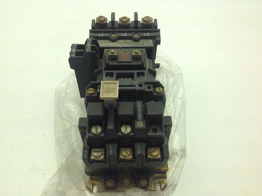 Allen Bradley 520F-B0D/W Motor Starter Size 1 3 Phase 115-120V 3P Series W
