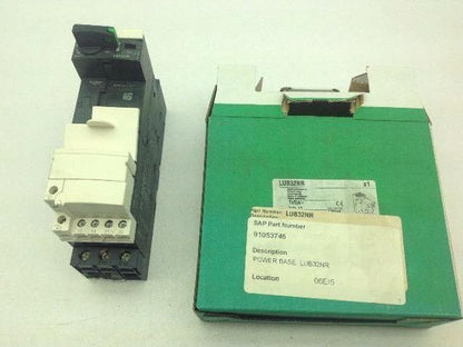 Schneider Electric Lub32NR Starter Motor Power Base 600V 27A 3 Phase