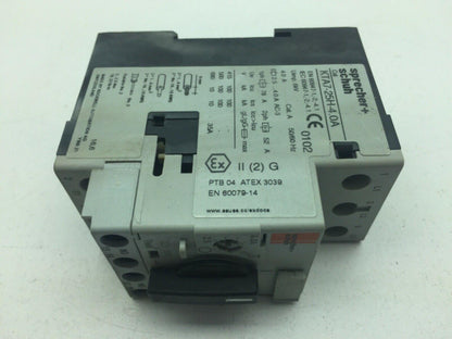 Sprecher+Schuh KTA7-25H-4.0A Motor Circuit Breaker 3 Pole  4.0A CAT.A 50/60Hz