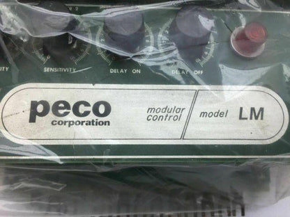 Peco C3008 4344 Modular Control Model LM 10W 117VAC 50-60 Cycle