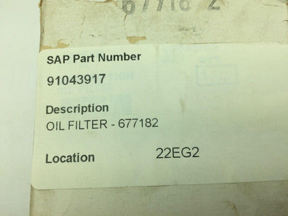 Tennant 67718-2 Hydraulic Filter Lot of 2