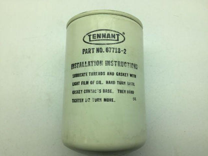 Tennant 67718-2 Hydraulic Filter Lot of 2