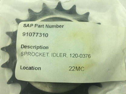 Idler Sprocket 120-0376 20 Teeth