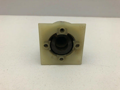 Square D 9001KS62B Switch Black Knob 3 Position Spring Return