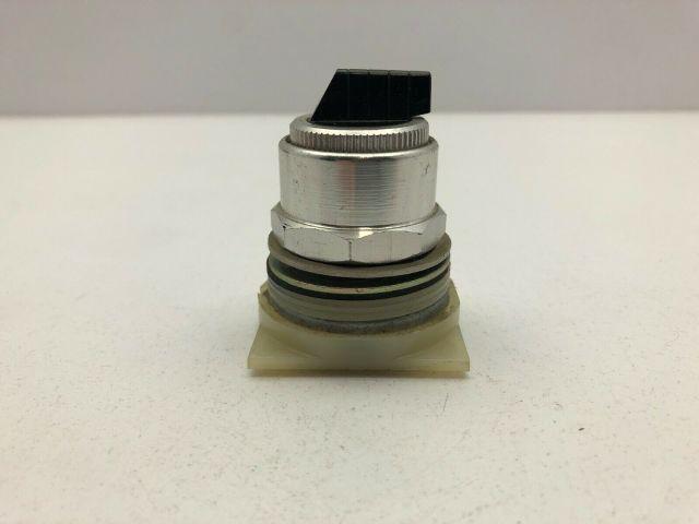 Square D 9001KS62B Switch Black Knob 3 Position Spring Return