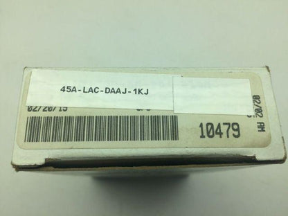 Mac 45A-LAC-DAAJ-1KJ Solenoid Valve 120PSI 110-120VDC Coil 5.4W 1/8"NPT
