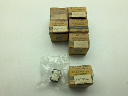Square D 9007DO-15/A SPDT Snap Switch Series A Lot of 6