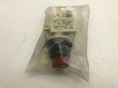Square D 9001SK2L1RH1/G Red Illuminated Push Button 1N.O 1N.C Series G