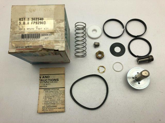 Asco Red Hat 304044 Solenoid Valve Rebuild Kit (Believed to be complete)