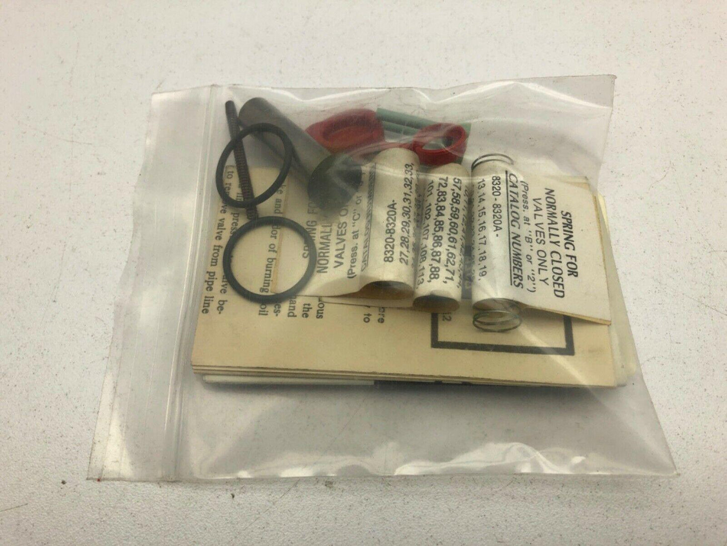Asco Red Hat 097801 Valve Repair Kit Lot of 3 (Believed To Be Complete)