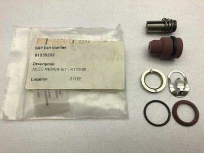 Asco Red Hat 170190 Valve Repair Kit (Believed To Be Complete)