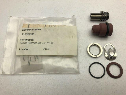 Asco Red Hat 170190 Valve Repair Kit (Believed To Be Complete)