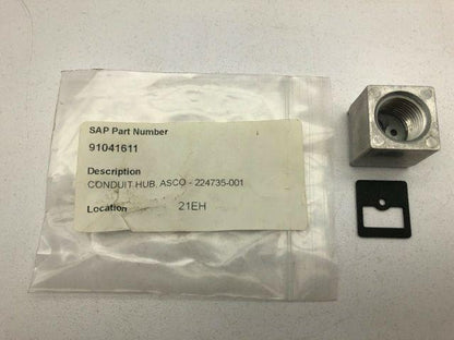 Asco 224735-001 Conduit Connector Missing Screw
