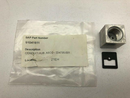 Asco 224735-001 Conduit Connector Missing Screw