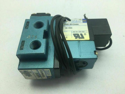 MAC 911B-PM-501CA Valve 25-150PSI 24VDC 1/8"NPT W/PME-501CAAA
