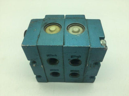 MAC 924A-RA Valve Block 25-150PSI 3/8"NPT 1/4"NPT 1/8"NPT