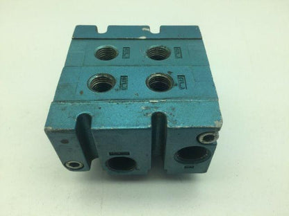 MAC 924A-RA Valve Block 25-150PSI 3/8"NPT 1/4"NPT 1/8"NPT