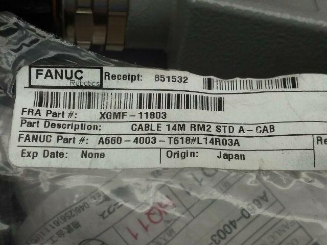 Fanuc A660-4003-T618/L14R03A Cable 14M RM2 STD A-CAB