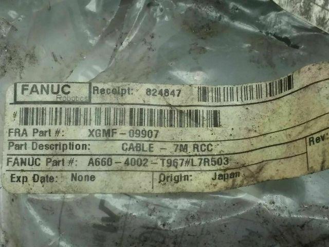 Fanuc A660-4002-T967#L7R503 Cable 7M RCC