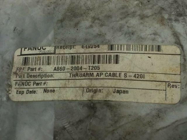 Fanuc A660-2004-T205 THRUARM AP Cable S-4201