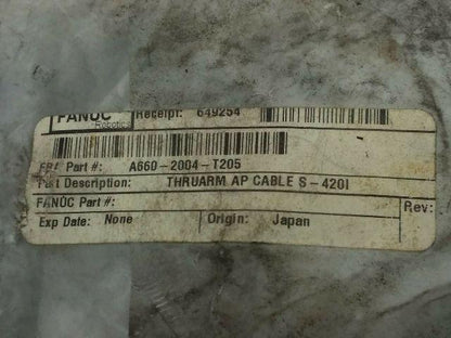 Fanuc A660-2004-T205 THRUARM AP Cable S-4201
