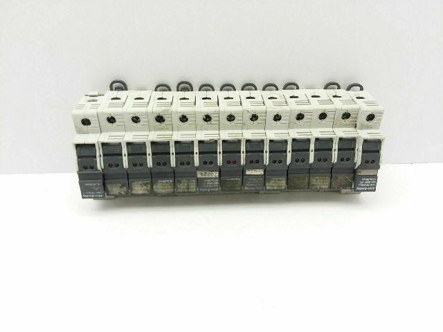 Allen Bradley 1492-FB1M30-L Fuse Holder Din Rail Mount Lot of 13