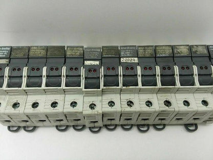 Allen Bradley 1492-FB1M30-L Fuse Holder Din Rail Mount Lot of 13