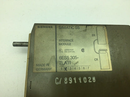 Siemens 6ES5 305-7LA11 Simatic S5 Interface Module