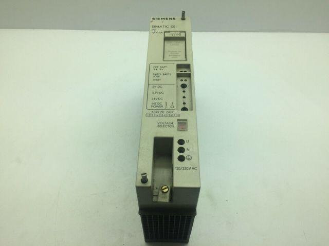Siemens 6ES5951-7LD21 Power Supply 120-230VAC 7A 15A