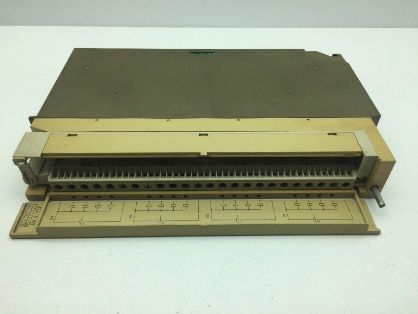 Siemens 6ES5 454-7LA11 Simatic Digital Output 24VDC 2A Missing front paper