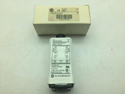 Allen Bradley 700-HS12AZ24/A On-Delay Timing Range 12A 120VAC Series A
