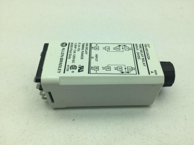 Allen Bradley 700-HS12AZ24/A On-Delay Timing Range 12A 120VAC Series A