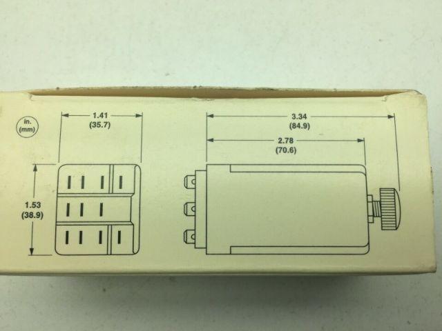 Allen Bradley 700-HS12AZ24/A On-Delay Timing Range 12A 120VAC Series A