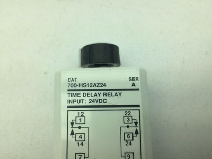 Allen Bradley 700-HS12AZ24/A On-Delay Timing Range 12A 120VAC Series A