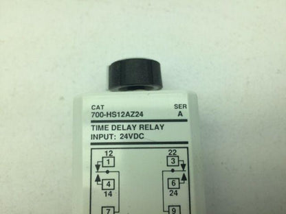 Allen Bradley 700-HS12AZ24/A On-Delay Timing Range 12A 120VAC Series A