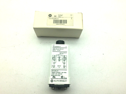 Allen Bradley 700-HS22BZ12/A Time Delay Relay 180 Seconds 12A Series A 12VDC