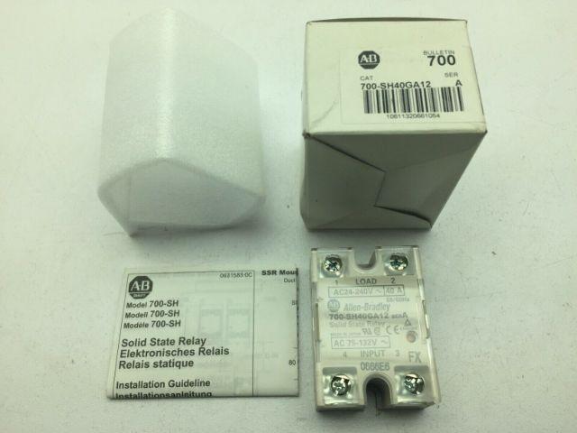 Allen Bradley 700-SH40GA12/A Solid State Relay 40A 240VAC Series A