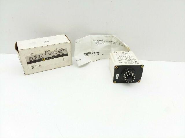 Square D JCK-26V14/A Solid State Timing Relay 24VAC/DC Series A