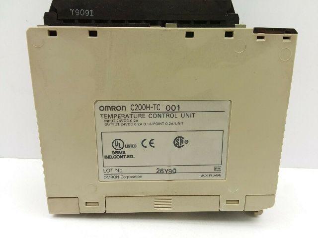 Omron C200H-TC 001 Temperature Control Unit 24VDC 0.2A