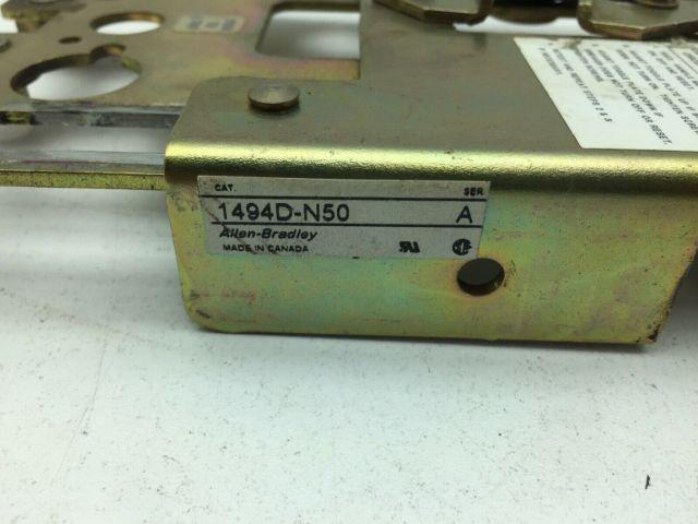 Allen Bradley 1494D-N50/A Circuit Breaker Slide Mechanism Series A