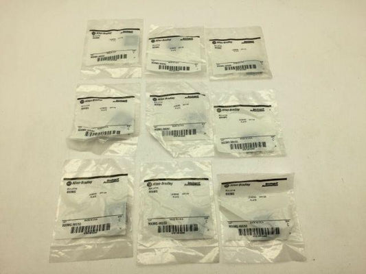 Allen Bradley 800MS-WS50/C On-Off Legend Plate Lot of 9