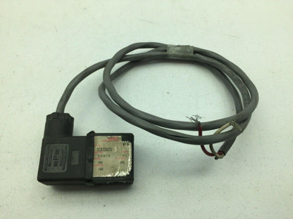 Asco SC8356A2V Solenoid Valve 140PSI 6.3W 110-120V