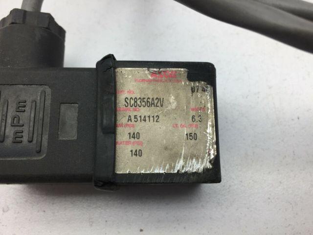 Asco SC8356A2V Solenoid Valve 140PSI 6.3W 110-120V