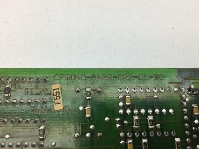 Siemens 6ES5244-3AA21 Temperature Control Board