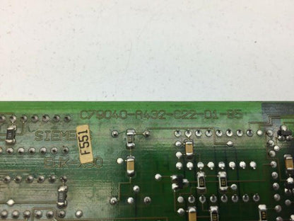 Siemens 6ES5244-3AA21 Temperature Control Board